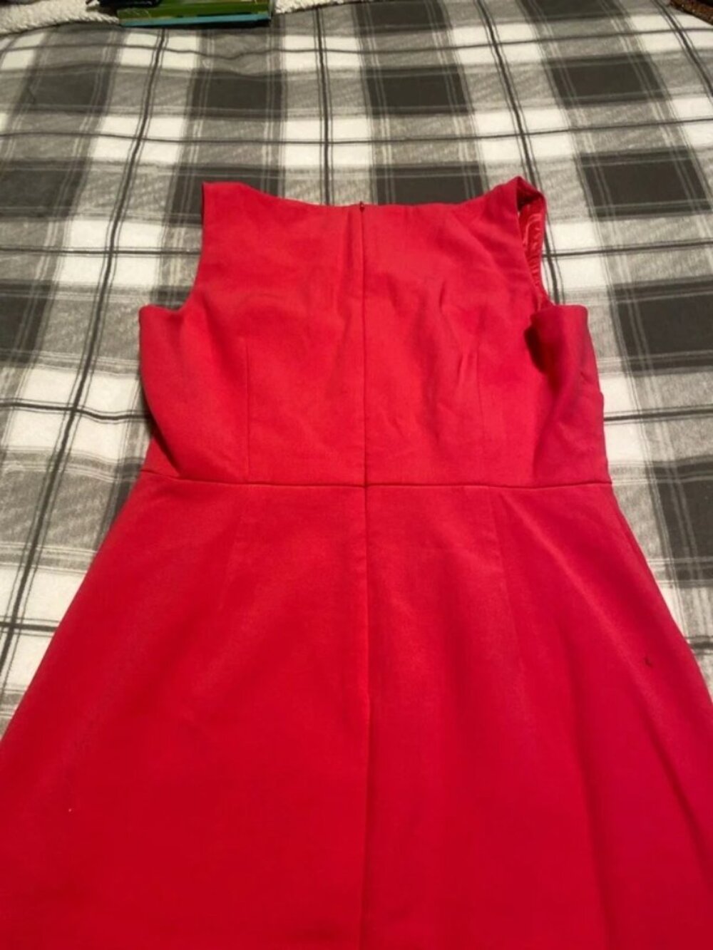 NWT J. Crew Size 8 Hot Pink Fuchsia Sheath Sleeveless Dress in Stretch Crepe NEW - Picture 8 of 8